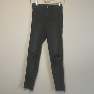 H&M skinny high waist ankle jeggings